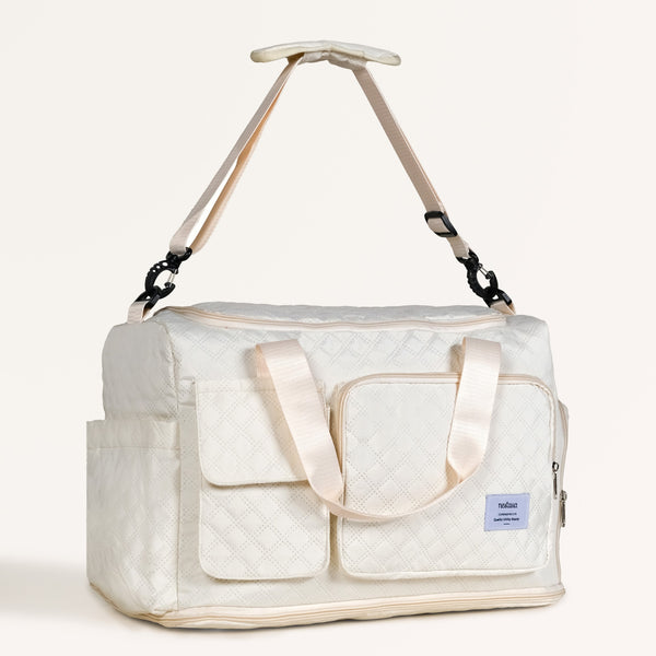 Off-White Dova Adjustable Gym Duffle Bag