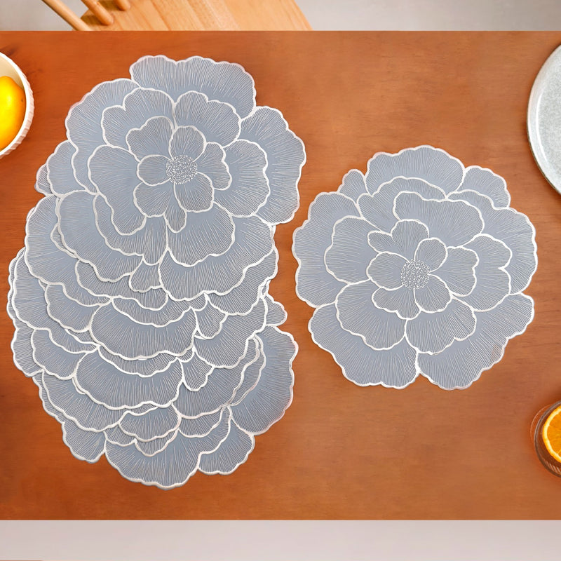 Dusty Dawn Floral Table Mat Set Of 6