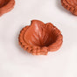 Engraved Natural Terracotta Diyas Set Of 48