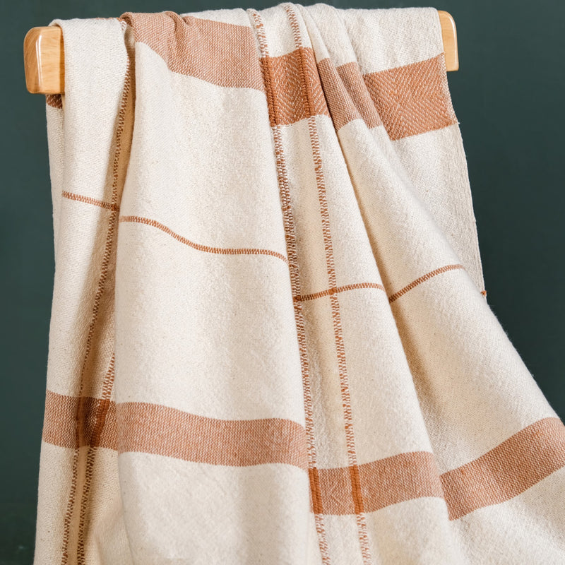 Earthline Pure Cotton Comfort Throw