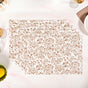 Earthy Blossoms Pure Cotton Table Mat Set Of 6
