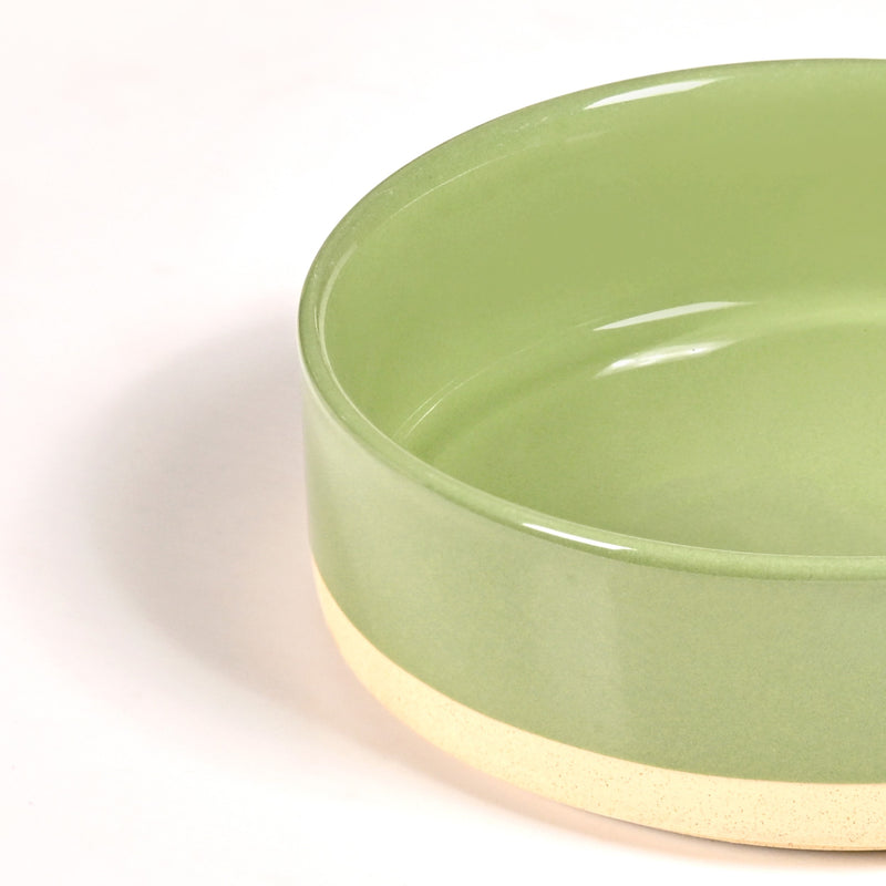 Earthy Small Serving Bowl Green