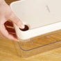 Easy Release Ice Cube Tray With Lid Bin And Scoop