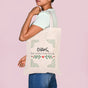 Ecofriendly Quirky Quotes Canvas Tote Bag For Women Set Of 2