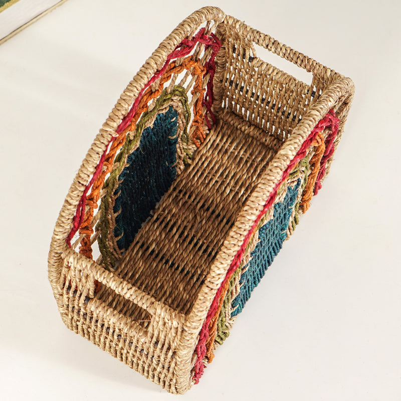 Ecofriendly Sabai Rainbow Storage Basket