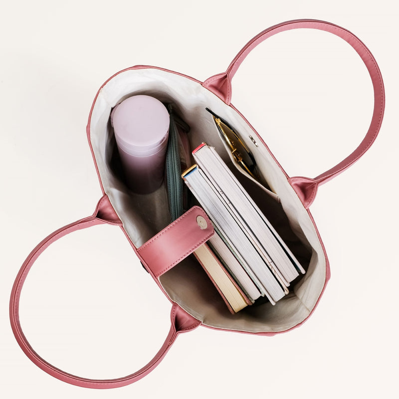 Ecofriendly Shitalpati Blush Pink Tote Bag