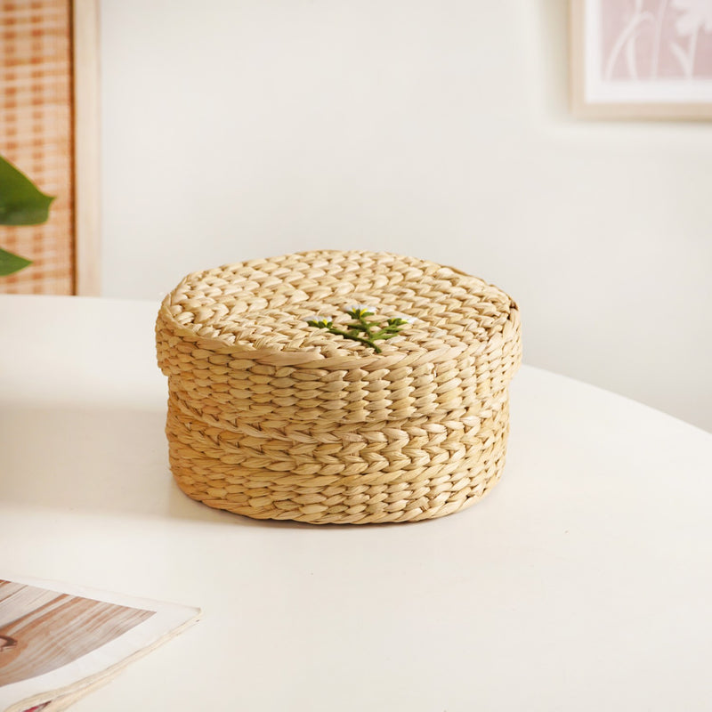 Ecofriendly Round Kauna Storage Basket