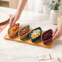 Eden Leaf Platter Set Of 5