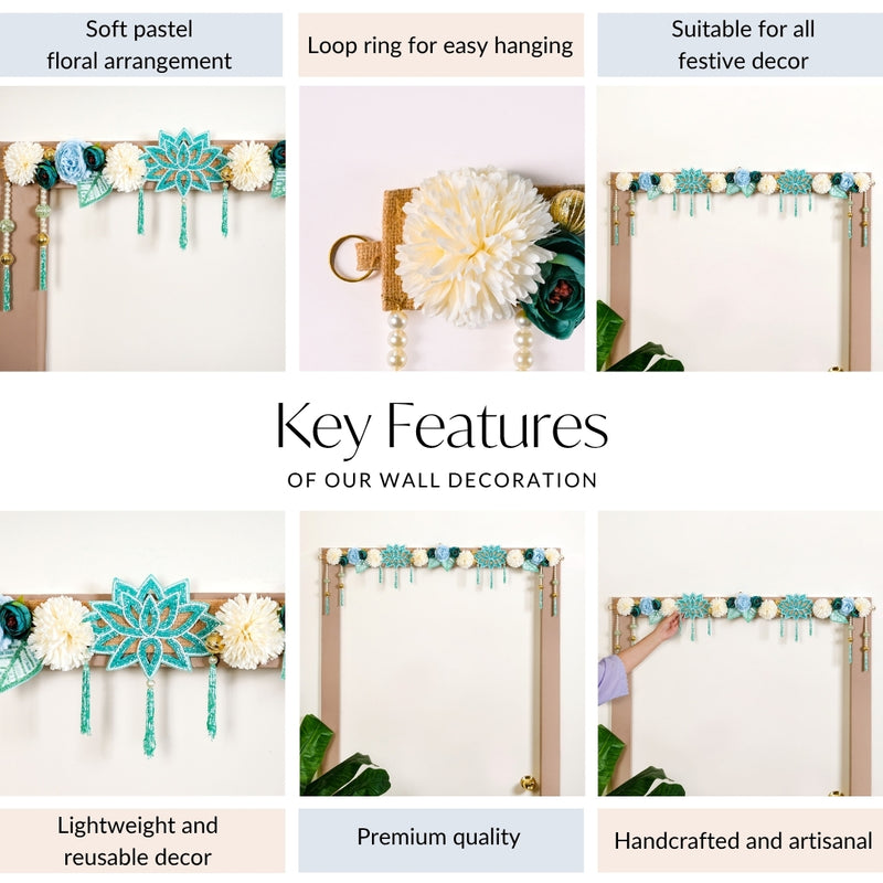 Elegant Floral Toran Decorative For Doors