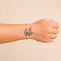 Elegant Petal Rakhi Gift Set