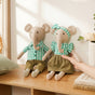 Elephant Plushie Sustainable Stuffed Animal Pair