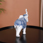 White Elephant Figurine