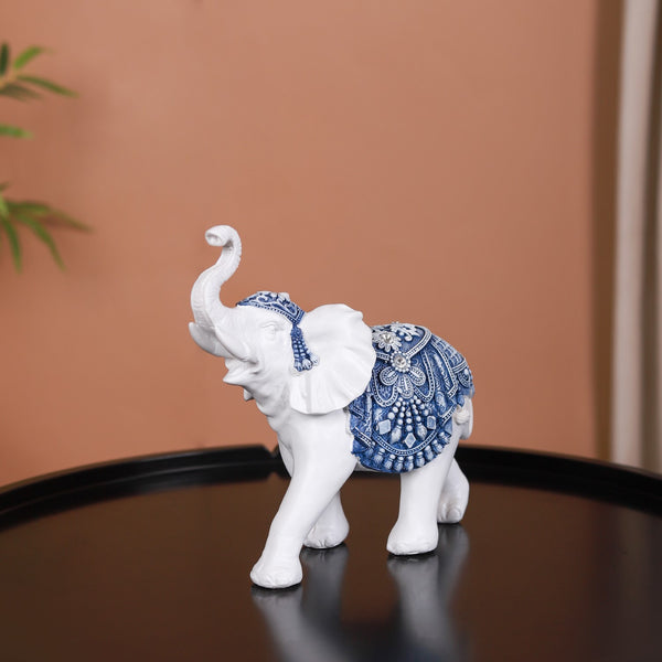 White Elephant Figurine