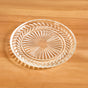 Embossed Dessert Plate Set Of 6 With Stand 14cm
