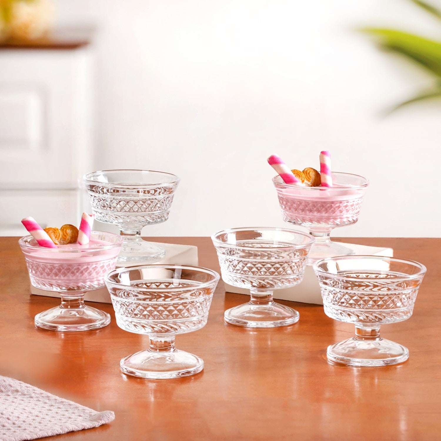 Ice Cream Dessert Bowls Set Of 6 120ml