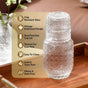 Embossed Bedside Carafe Set Of 2