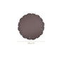 Embossed Brown Round Placemat Set Of 6