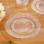 Embossed Dinner Plate Set Of 6 25cm
