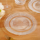 Embossed Dinner Plate Set Of 6 25cm