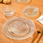 Embossed Dinner Plate Set Of 6 25cm