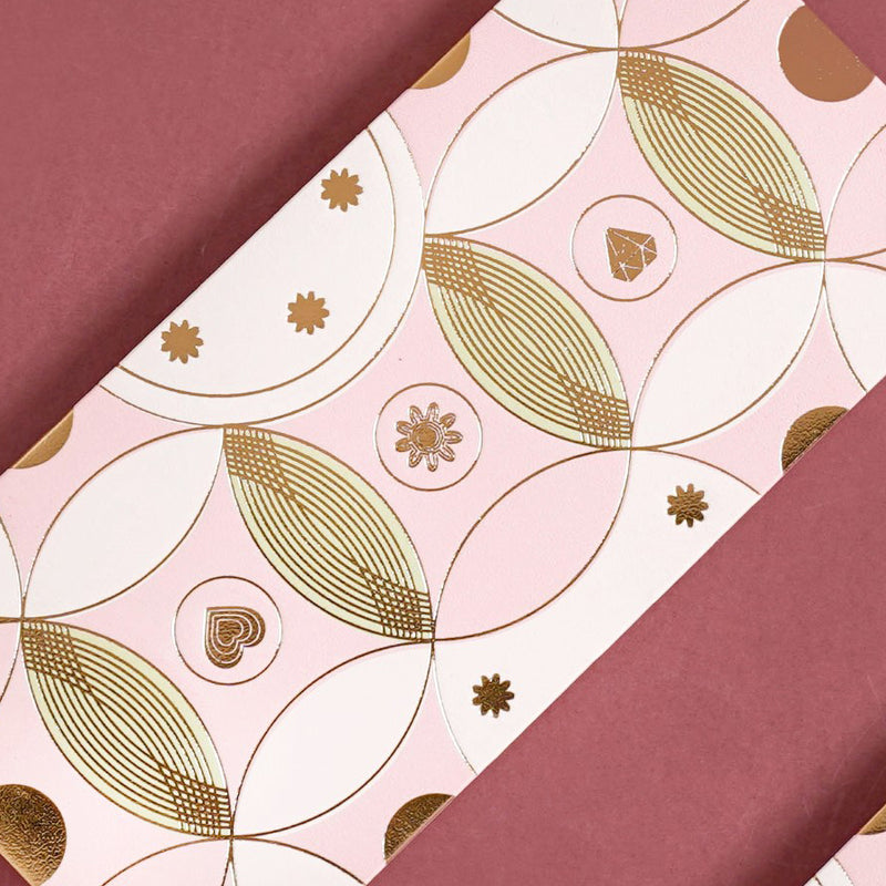 Geometric Luxury Shagun Envelope Set Of 12 Pastel Pink