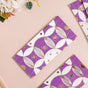 Set Of 12 Geometric Luxury Shagun Envelope Purple