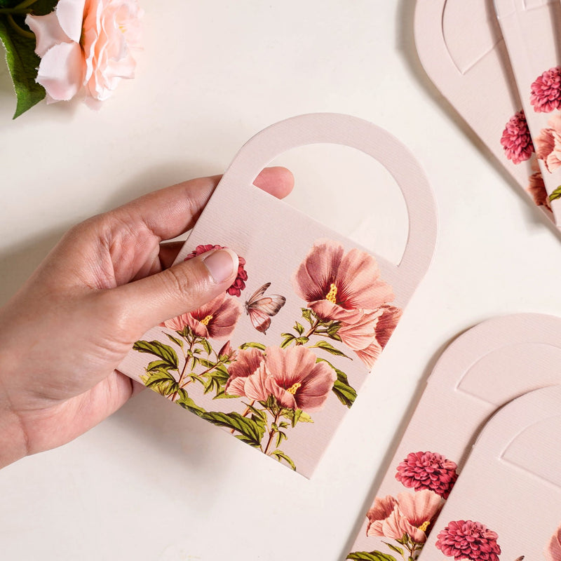 Pink Dahlia Money Envelope Set Of 12