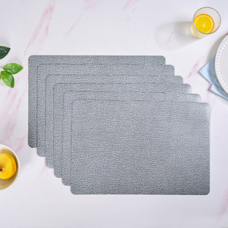 Evening Blue Dinner Placemat Set Of 6