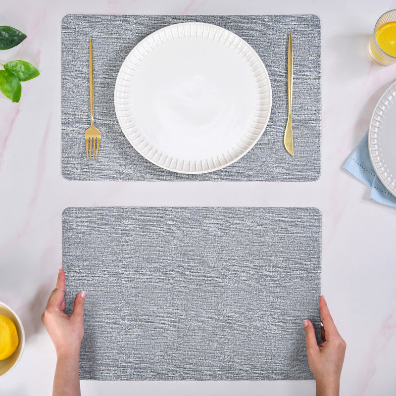 Evening Blue Dinner Placemat Set Of 6