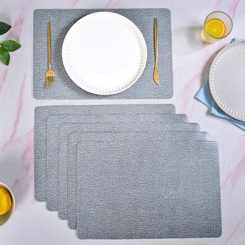 Evening Blue Dinner Placemat Set Of 6