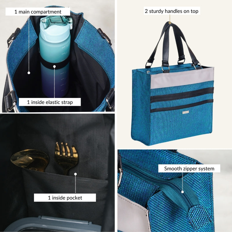 Everyday Blue Lunch Bag