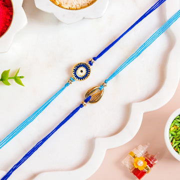 Evil Eye Protection Rakhi Gift Set