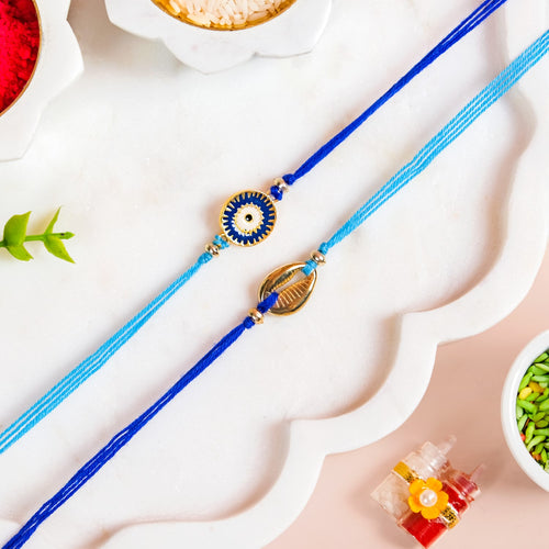 Evil Eye Protection Rakhi Gift Set