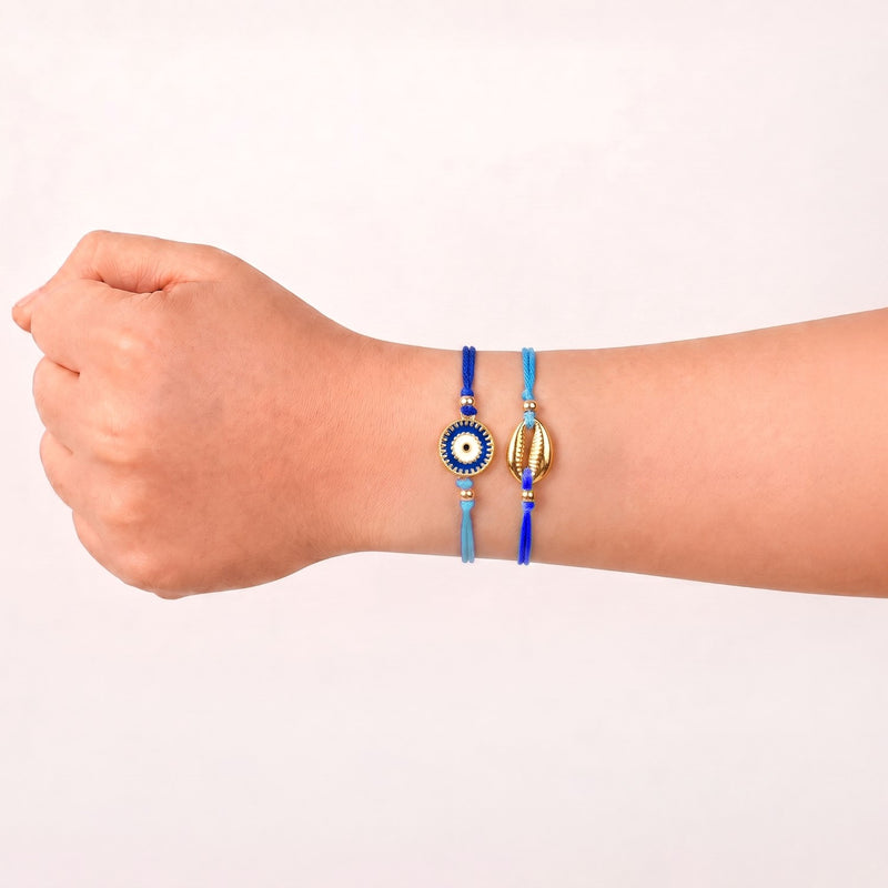 Evil Eye Protection Rakhi Gift Set