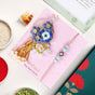 Evil Eye Rakhi Lumba Set For Bhai and Bhabhi