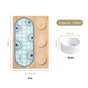 Evil Eye Serving Platter With Ceramic Bowls Set Of 5