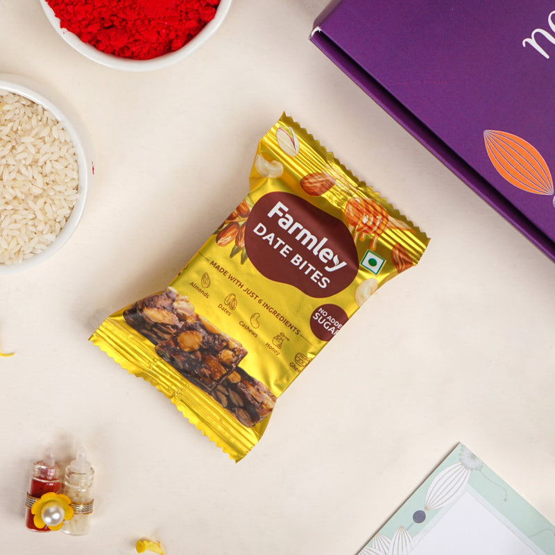 Evil Eye Rakhi Lumba Set For Bhai and Bhabhi