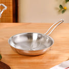 Extra Thick Tri Ply Stainless Steel Fry Pan 1500ml