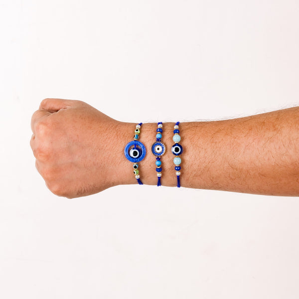 Eyeconic Evil Eye Rakhi Set