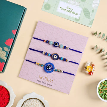 Eyeconic Evil Eye Rakhi Set