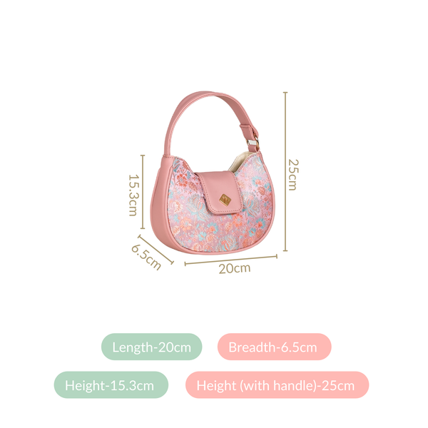 Eden Moon Handbag Pink