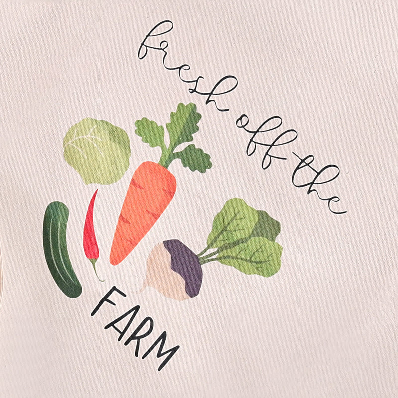 Farm Fresh Apron Mitten Pot Holder And Hand Towel Set Of 4