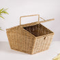 Farmhouse Eco Friendly Picnic Basket- Farmhouse Picnic Basket, Eco-Friendly Basket, Decorative Picnic Basket, Sustainable Basket, Eco Picnic Basket