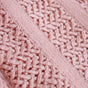 Feather Soft Throw Blanket Blush Pink