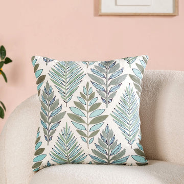 Fern Frond Cotton Cushion Cover 50x50cm