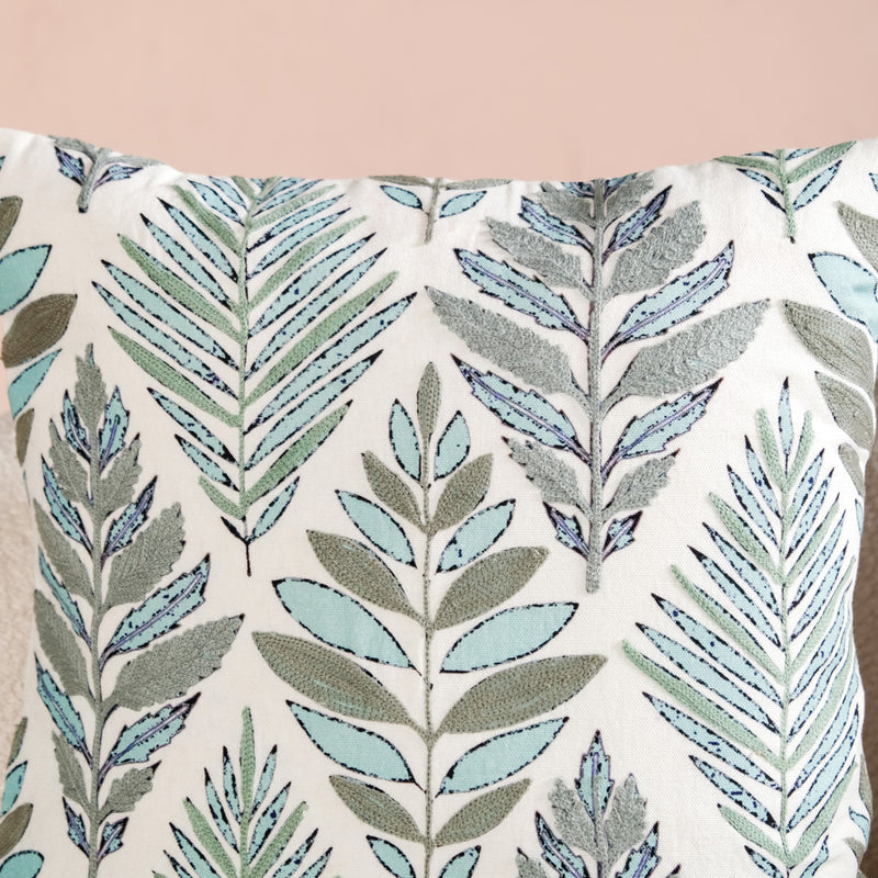 Fern Frond Cotton Cushion Cover 50x50cm