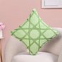 Fernline Pure Cotton Embroidered Cushion Cover 40x40cm