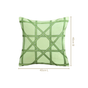 Fernline Pure Cotton Embroidered Cushion Cover 40x40cm