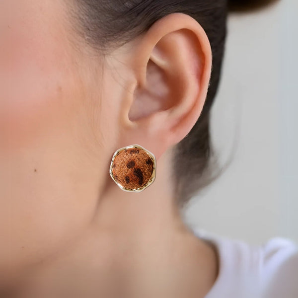 Fierce And Fabulous Stud Earrings