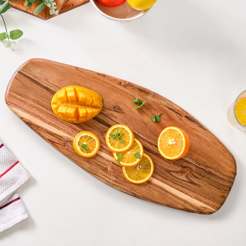Flat Wood Platter